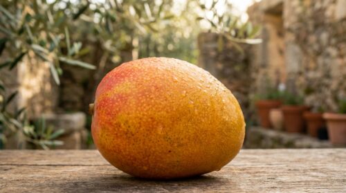 Jardim : esta fruta com sabor a manga resiste muito bem ao frio