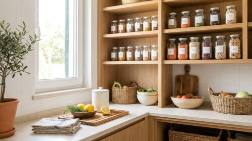 método fácil para manter ordem na cozinha e despensa de forma duradoura