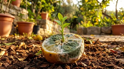 Por que plantar um limão mofado pode reservar-lhe boas surpresas no seu jardim?